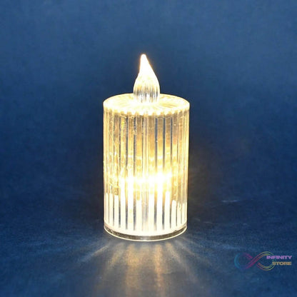 Flameless and Smokeless Decorative Candles LED Tea Light (1 Pc) - infinityexculsivestore.com