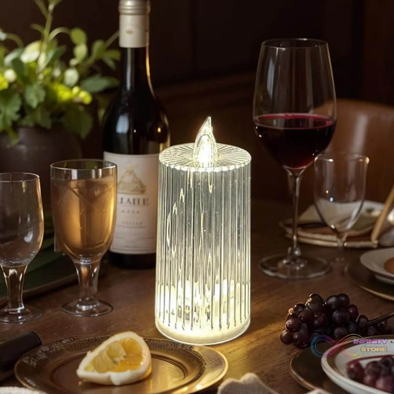 Flameless and Smokeless Decorative Candles LED Tea Light (1 Pc) - infinityexculsivestore.com