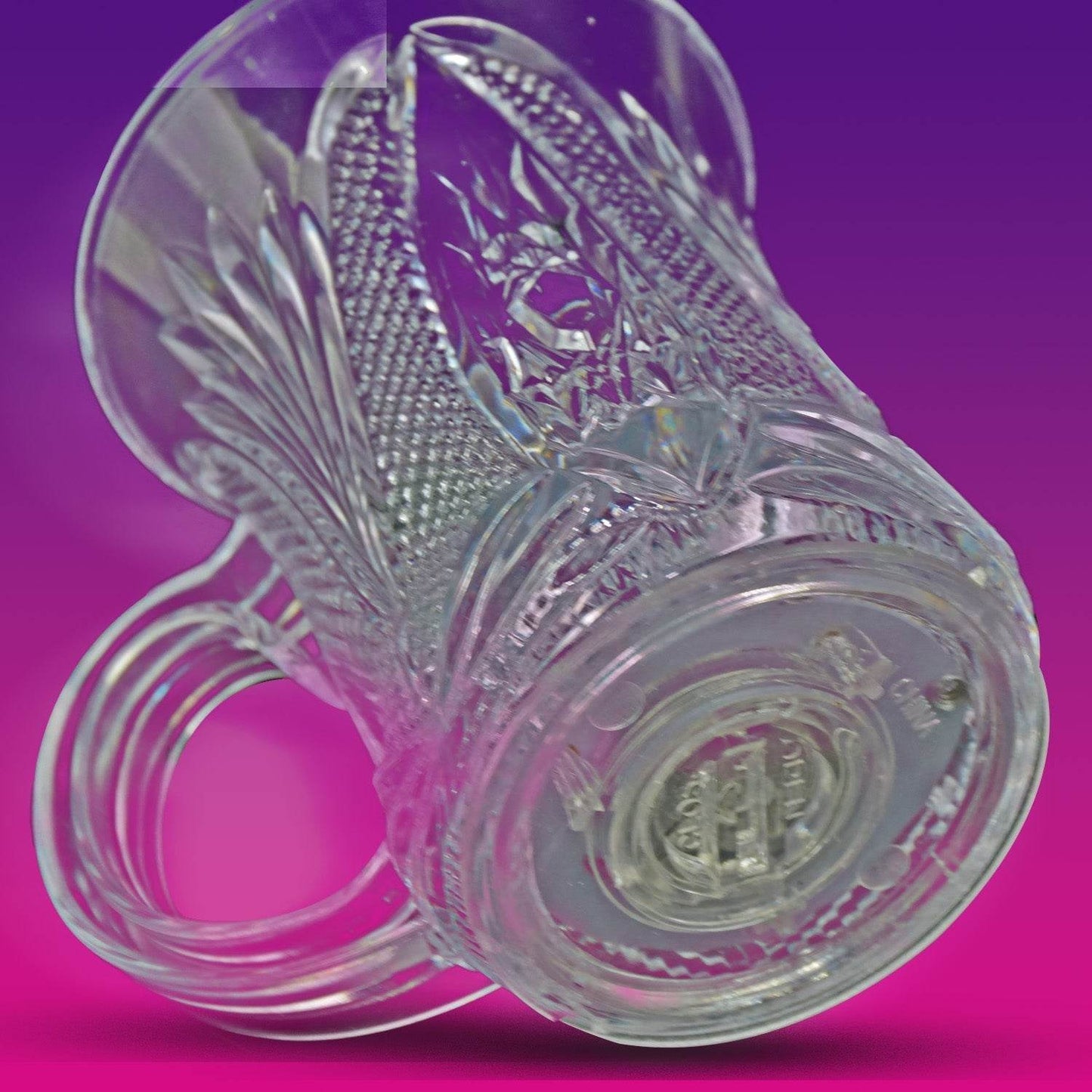 Flashing Cup LED Water Sensor Light up Cup with Handle for Home Kitchen Fun Luminous Water Cup, Party / Birthday / Nightclub / Christmas / Disco Entertainment Cup (2 Pcs Set) - infinityexculsivestore.com