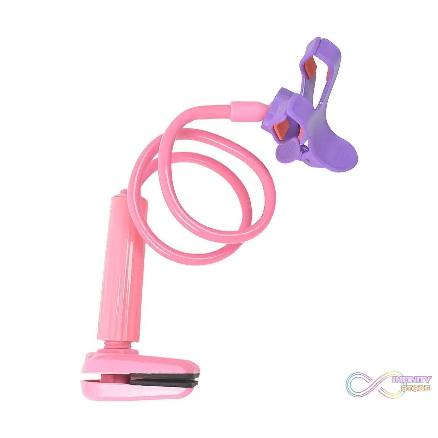 Flexible 360 Degree Portable Foldable Lazy Stand Bracket Cell Phone Holder (1 Pc) - infinityexculsivestore.com