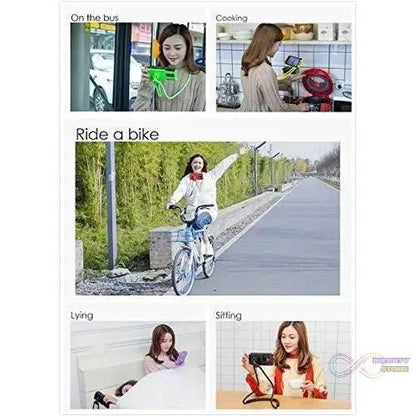 Flexible Adjustable 360 Rotable Mount Cell Phone Holder - infinityexculsivestore.com