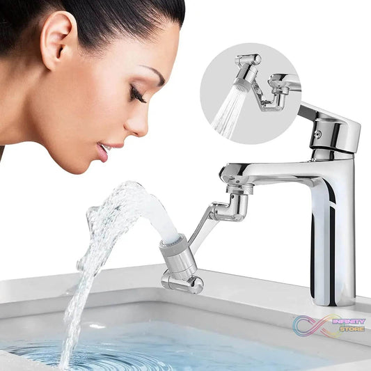 Flexible Faucet Splash Head Extender Aerator, Universal Splash Filter Faucet Sprayer (1 Set) - infinityexculsivestore.com