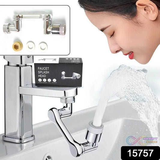 Flexible Faucet Splash Head Extender Aerator, Universal Splash Filter Faucet Sprayer (1 Set) - infinityexculsivestore.com