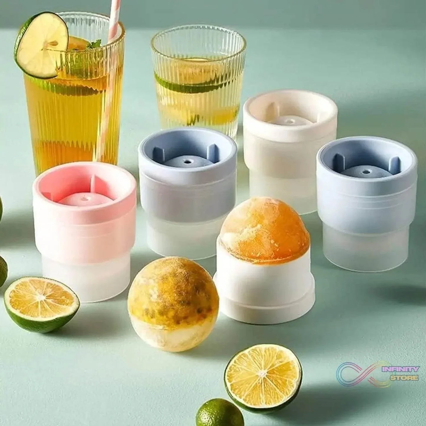Flexible Ice Ball Mold-Large ice Ball, BPA-free (1 Pc) - infinityexculsivestore.com