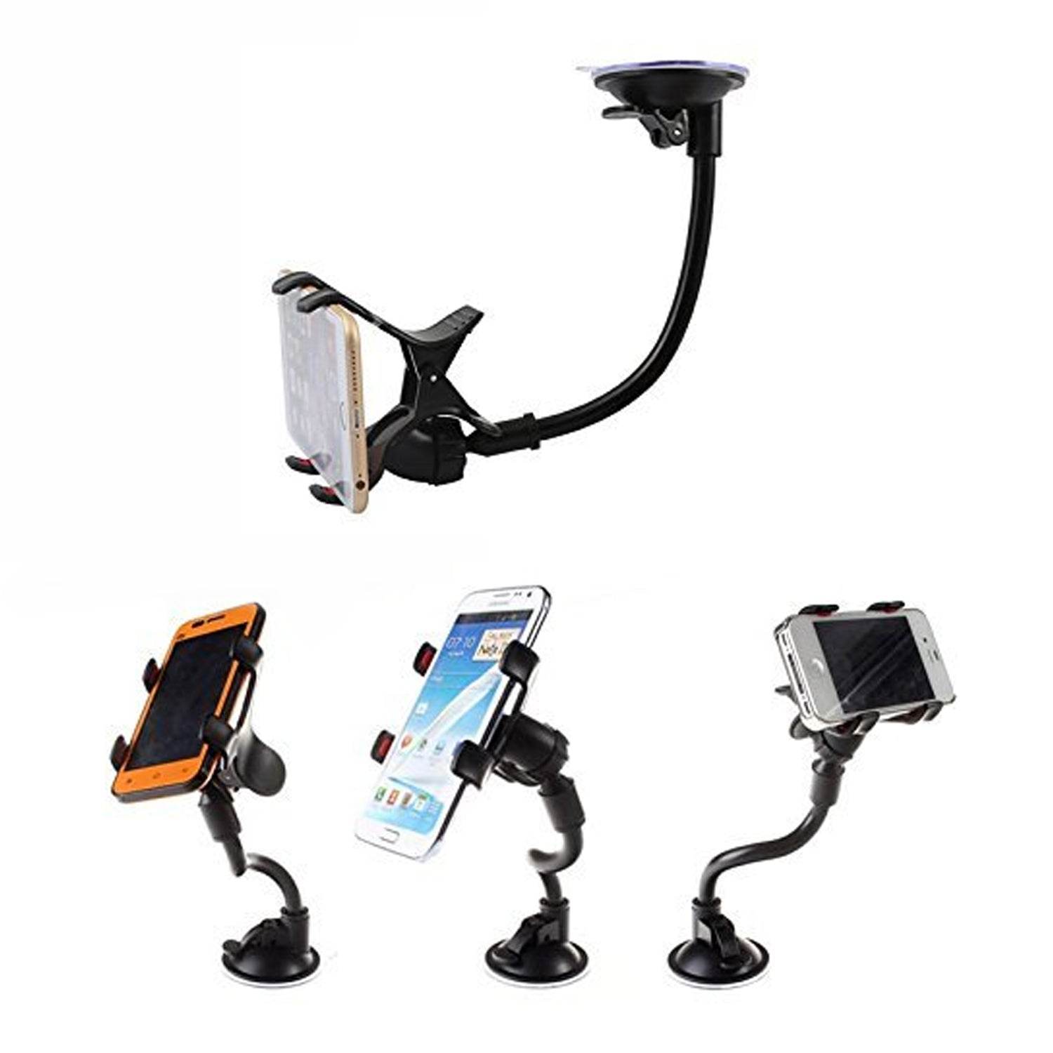 Flexible Mobile Stand Multi Angle Adjustment with 360 Degree Adjustment For Car & Home Use Mobile Stand - infinityexculsivestore.com
