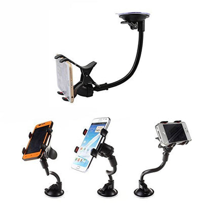 Flexible Mobile Stand Multi Angle Adjustment with 360 Degree Adjustment For Car & Home Use Mobile Stand - infinityexculsivestore.com