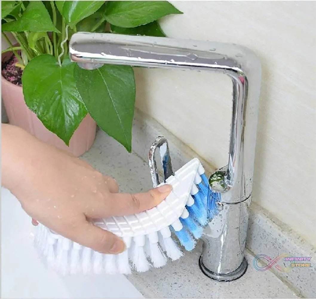 Flexible Plastic Cleaning Brush for Home, Bathroom, - infinityexculsivestore.com