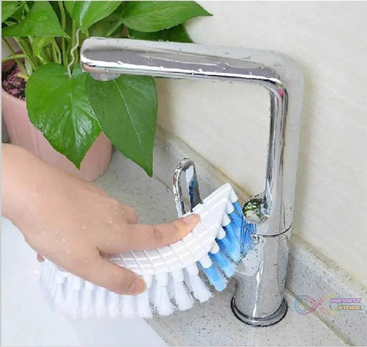 Flexible Plastic Cleaning Brush for Home, Bathroom, - infinityexculsivestore.com