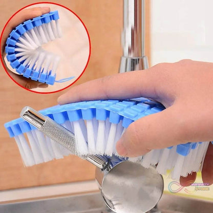 Flexible Plastic Cleaning Brush for Home, Bathroom, - infinityexculsivestore.com