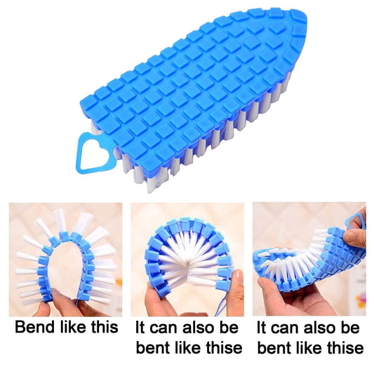 Flexible Plastic Cleaning Brush for Home, Kitchen and Bathroom, - infinityexculsivestore.com