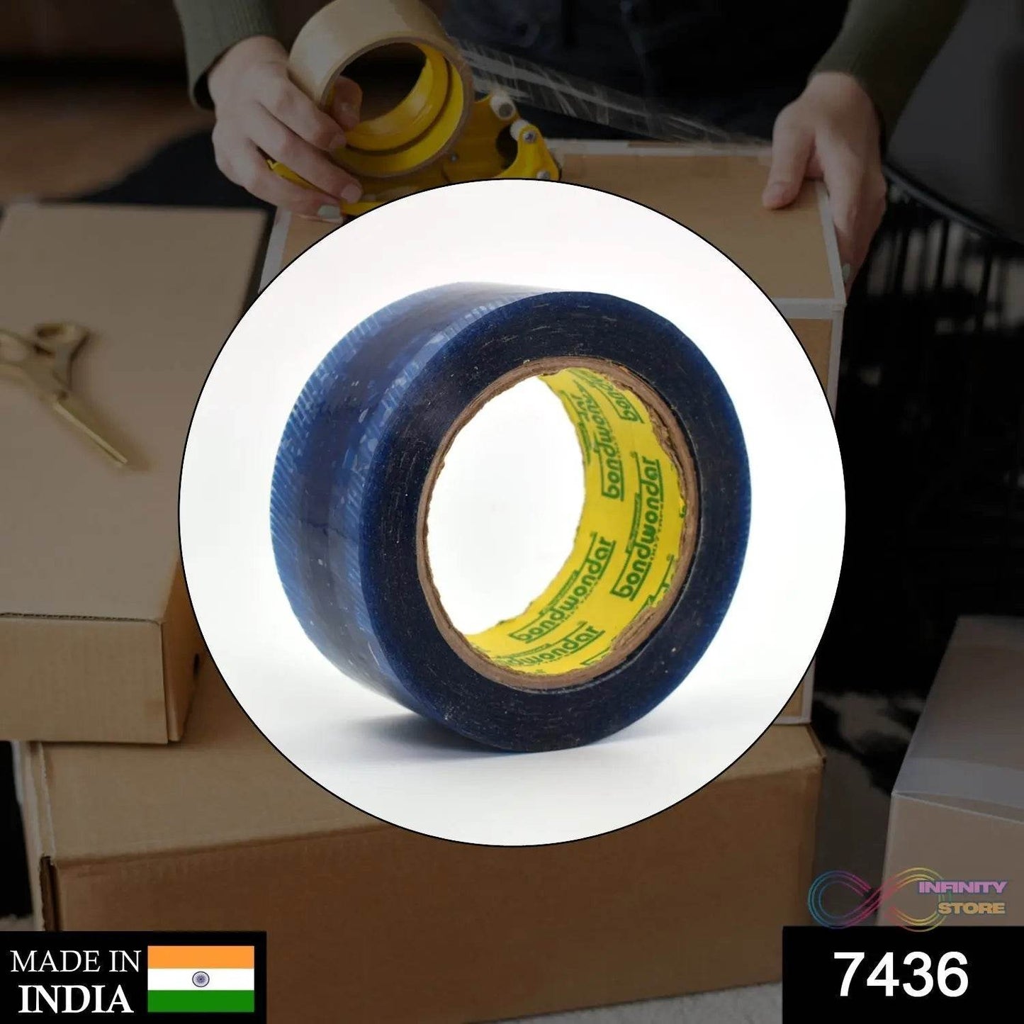 Flipkart Print Blue Tape For Packaging Gifts And Products By Flipkart For Shipping And Delivering Purposes Etc. - infinityexculsivestore.com