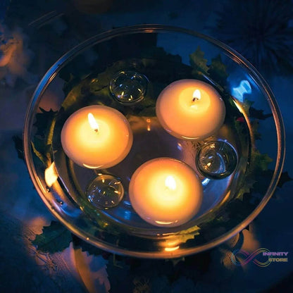 Floating Candle Holder (1 Pc): Romantic Ambiance, Table Decor - infinityexculsivestore.com