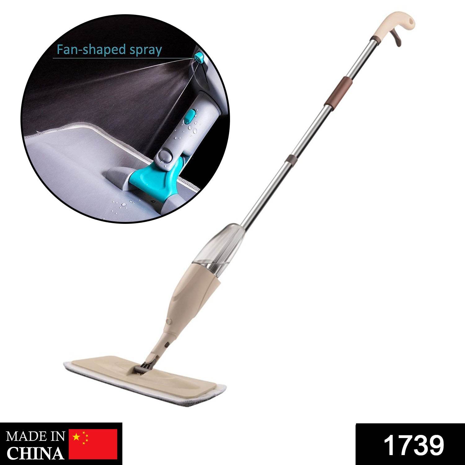 Floor Cleaning Spray Mop with Removable Washable Cleaning Pad - infinityexculsivestore.com