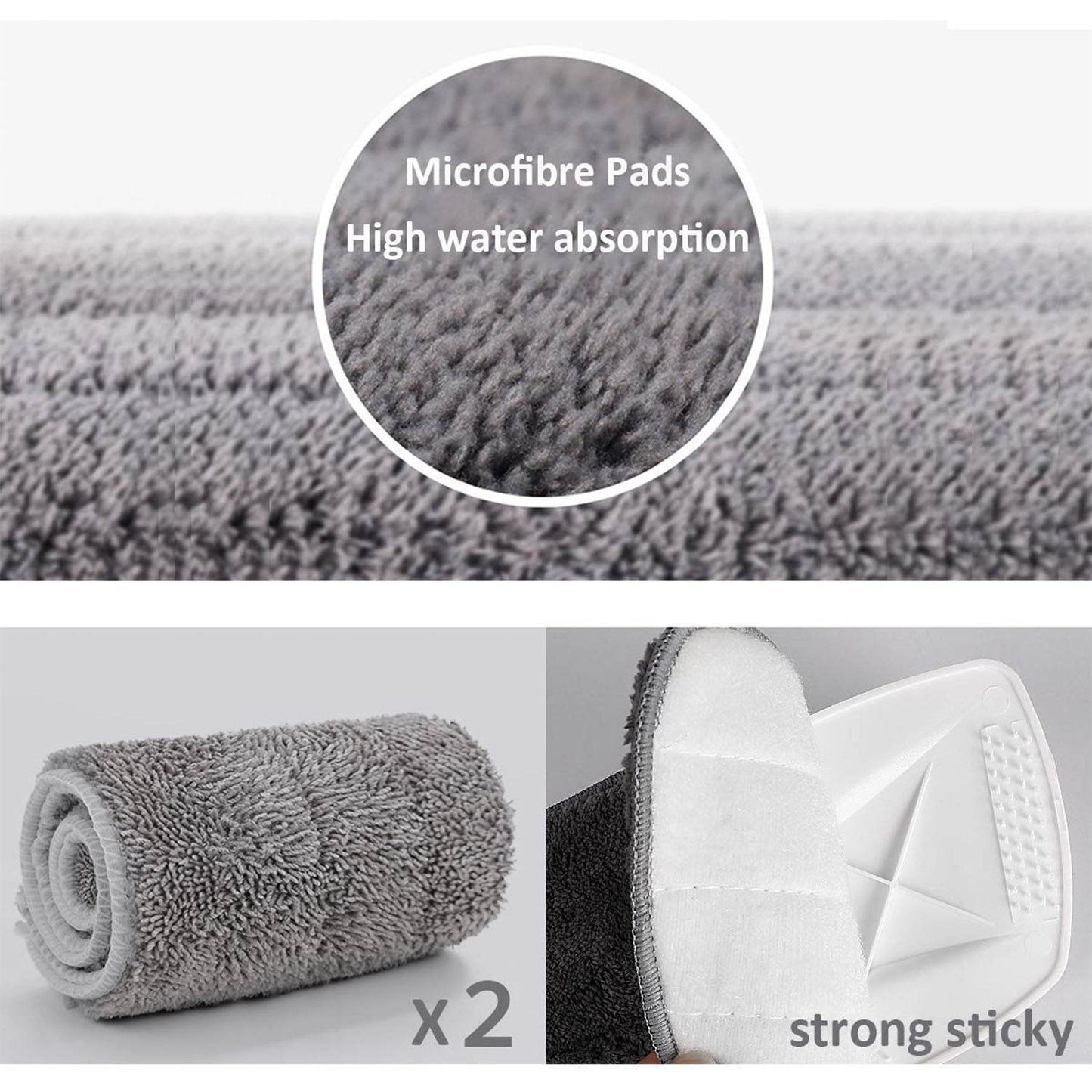 Floor Cleaning Spray Mop with Removable Washable Cleaning Pad - infinityexculsivestore.com