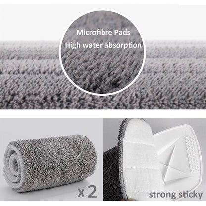Floor Cleaning Spray Mop with Removable Washable Cleaning Pad - infinityexculsivestore.com