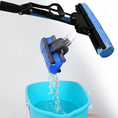 Floor Cleaning Squeeze Mop with Adjustable Telescopic Handle Squeegee Absorber Sponge Cleaner Pocha for Home Kitchen Bathroom (1 Pc) - infinityexculsivestore.com