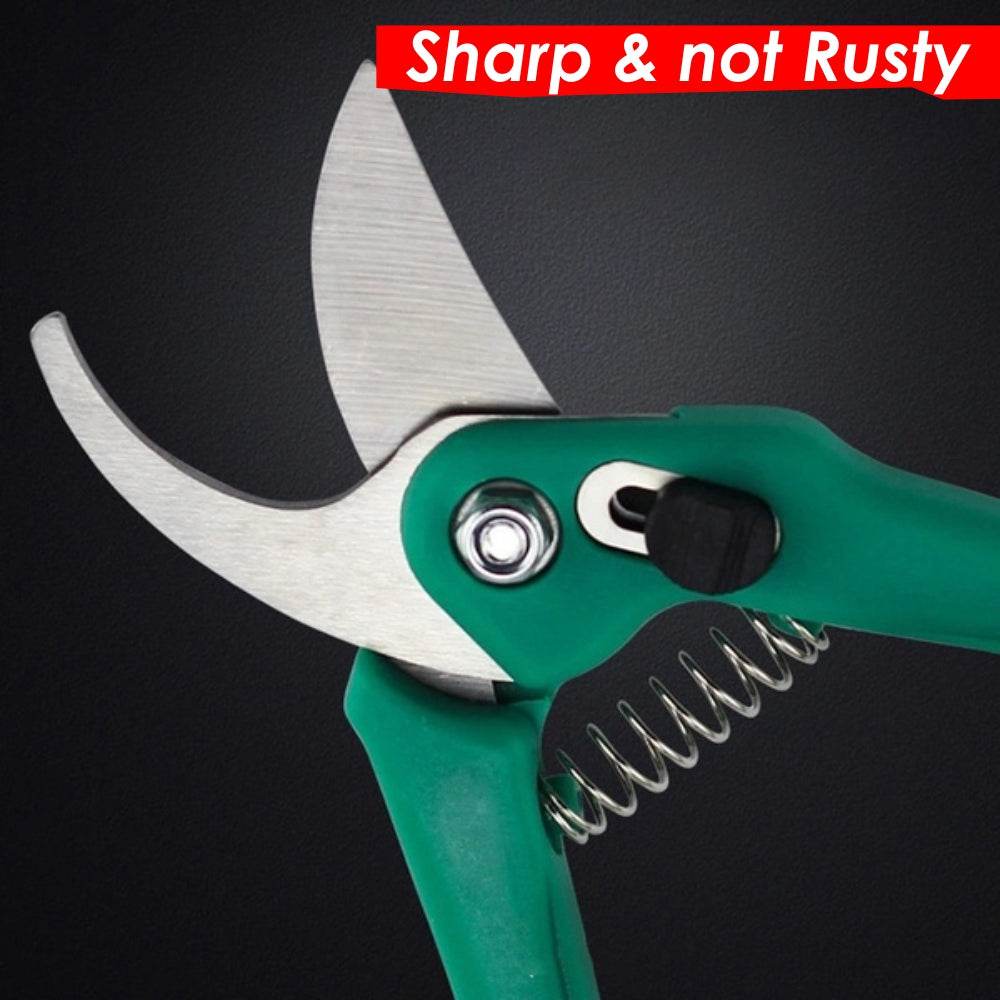 Flower Cutter Professional Pruning Shears Effort Less Garden Clipper with Sharp Blade - infinityexculsivestore.com