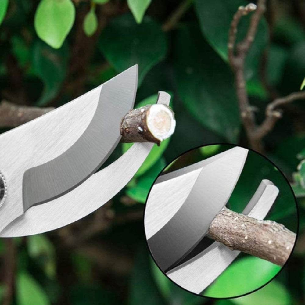 Flower Cutter Professional Pruning Shears Effort Less Garden Clipper with Sharp Blade - infinityexculsivestore.com