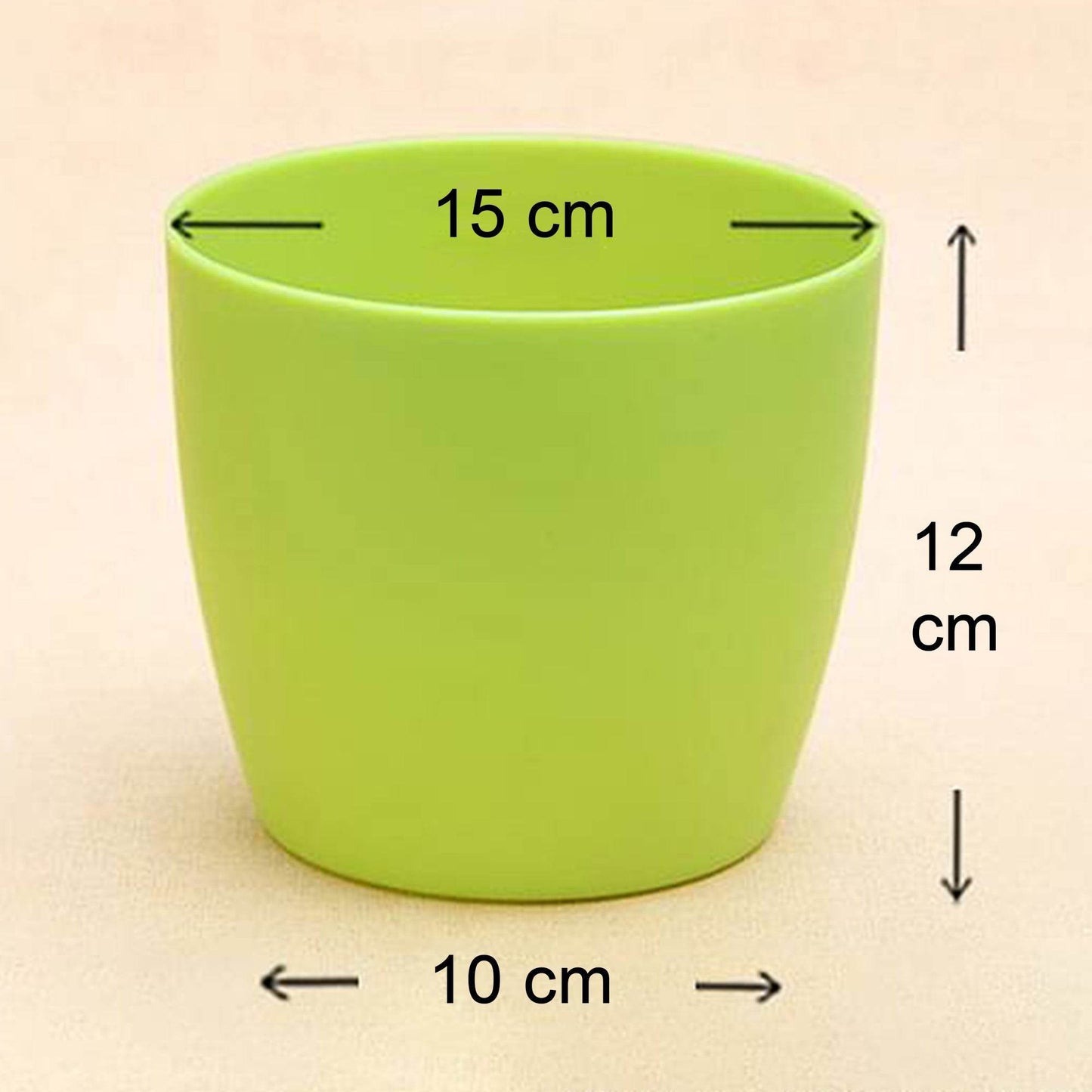 Flower Pots Round Shape For Indoor / Outdoor Gardening - infinityexculsivestore.com