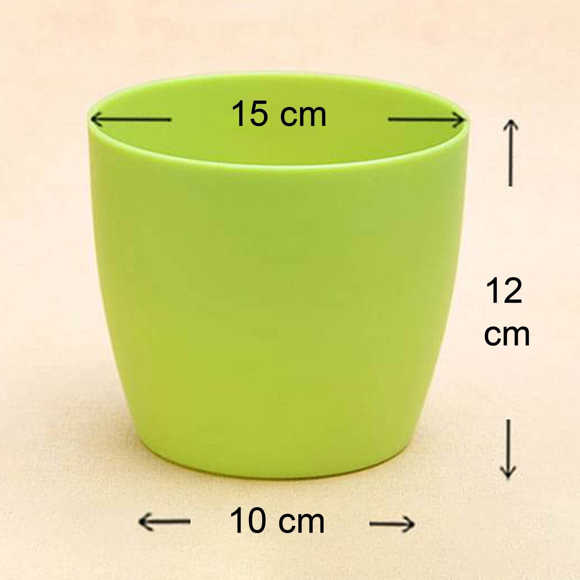 Flower Pots Round Shape For Indoor / Outdoor Gardening - infinityexculsivestore.com