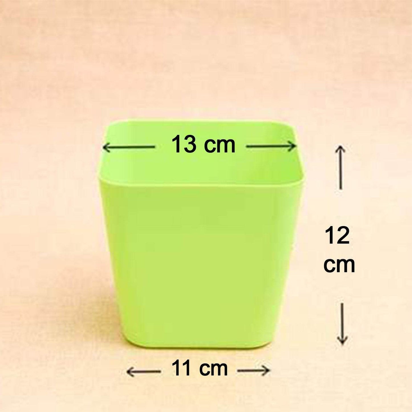 Flower Pots Square Shape For Indoor / Outdoor Gardening - infinityexculsivestore.com