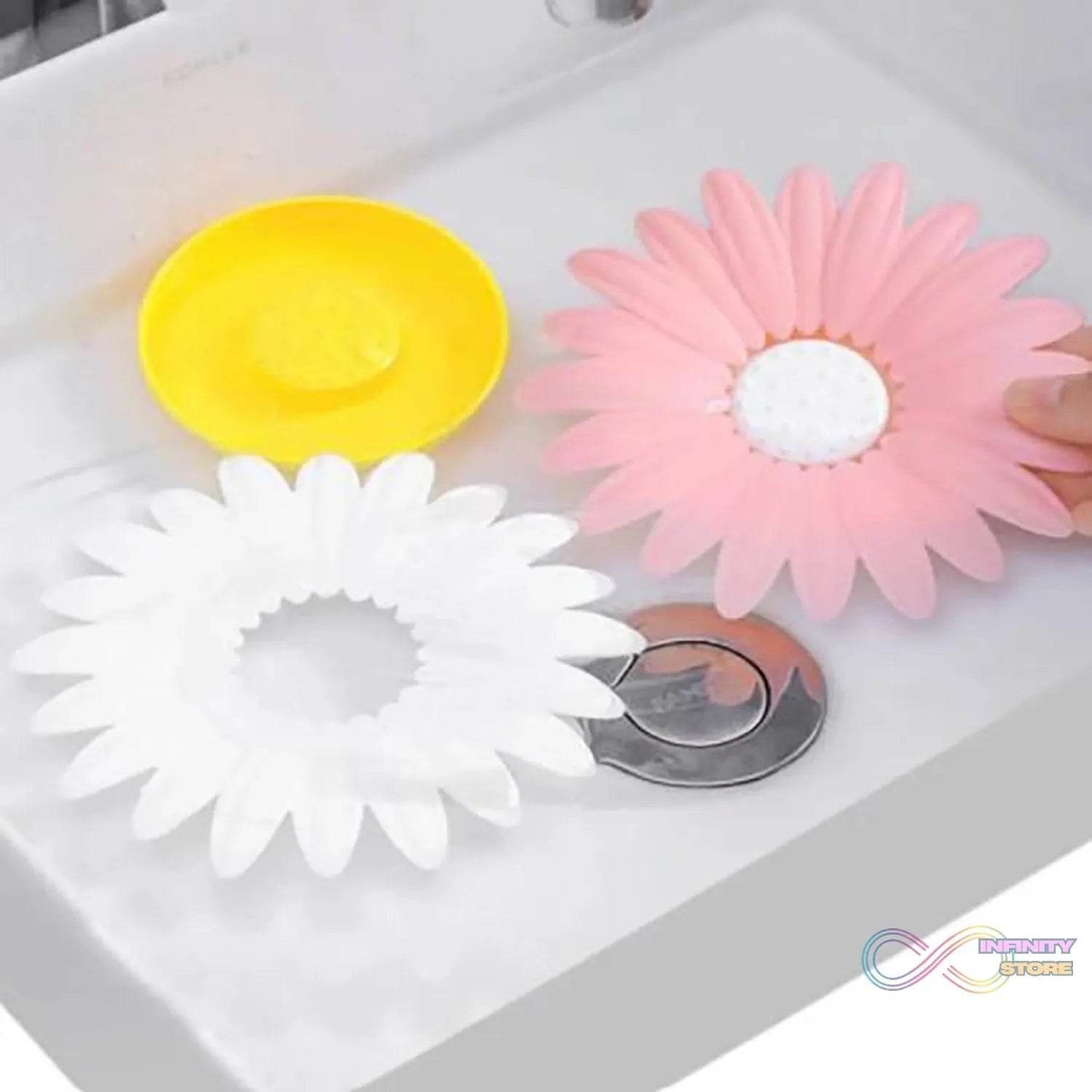 Flower Shape Portable Soap Dish Holder Soap Case - infinityexculsivestore.com