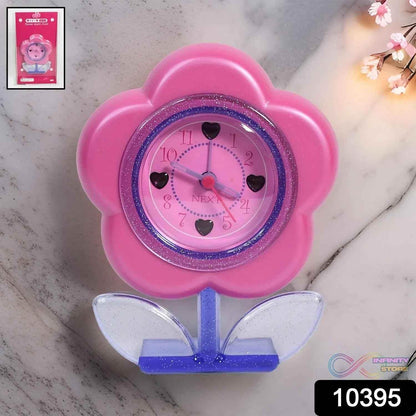 Flower-Shaped Desk Clock with Alarm System - infinityexculsivestore.com