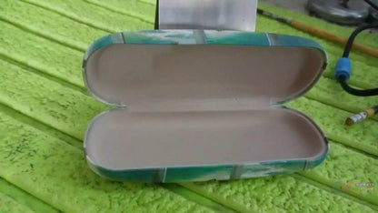 Flowers Decorative Glasses Case Eyeglasses Storage Box (1 Pc / Mix color) - infinityexculsivestore.com