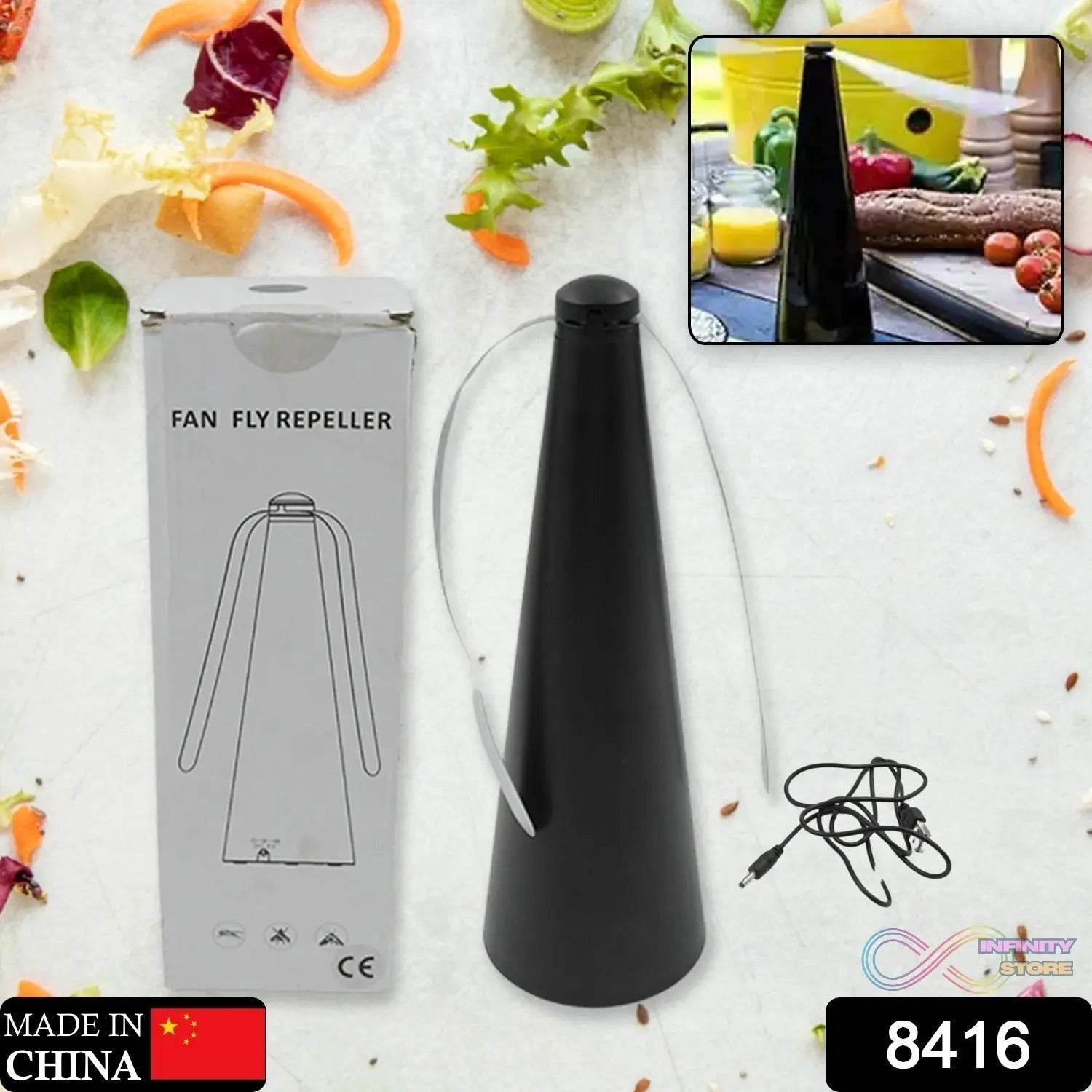 Fly Repellent Fan (Battery & USB) - Tabletop, Indoor/Outdoor, Chemical-Free - infinityexculsivestore.com