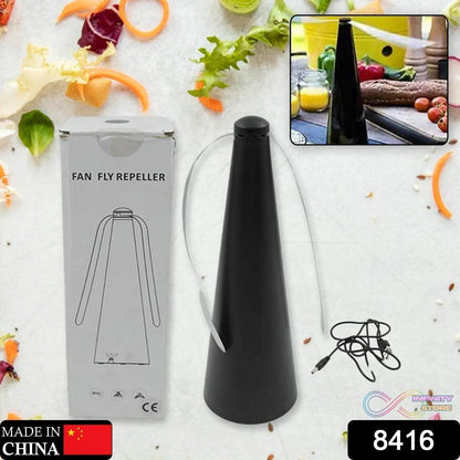 Fly Repellent Fan (Battery & USB) - Tabletop, Indoor/Outdoor, Chemical-Free - infinityexculsivestore.com