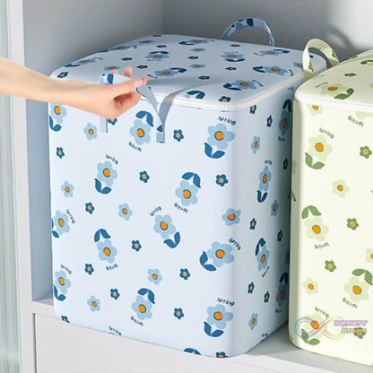 Foldable Clothes Storage Comforter Organizer Storage (100 L / Mix Color) - infinityexculsivestore.com