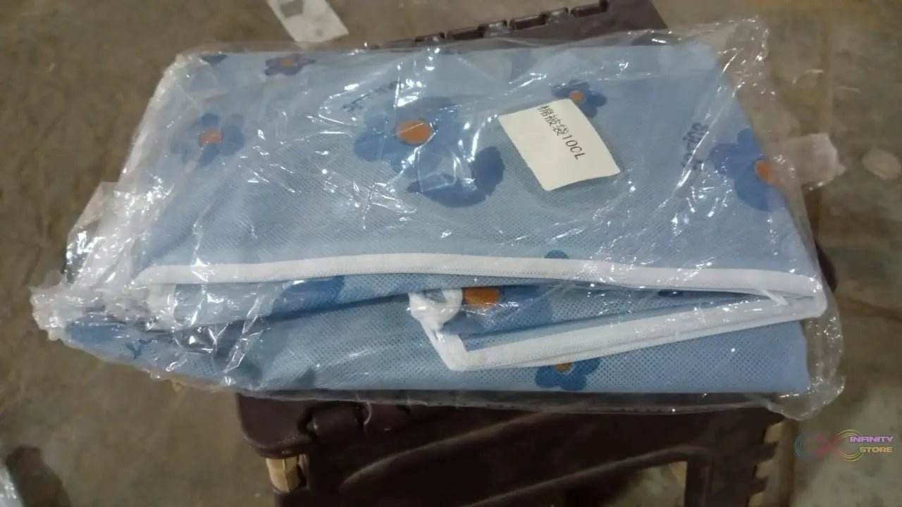 Foldable Clothes Storage Comforter Organizer Storage (100 L / Mix Color) - infinityexculsivestore.com