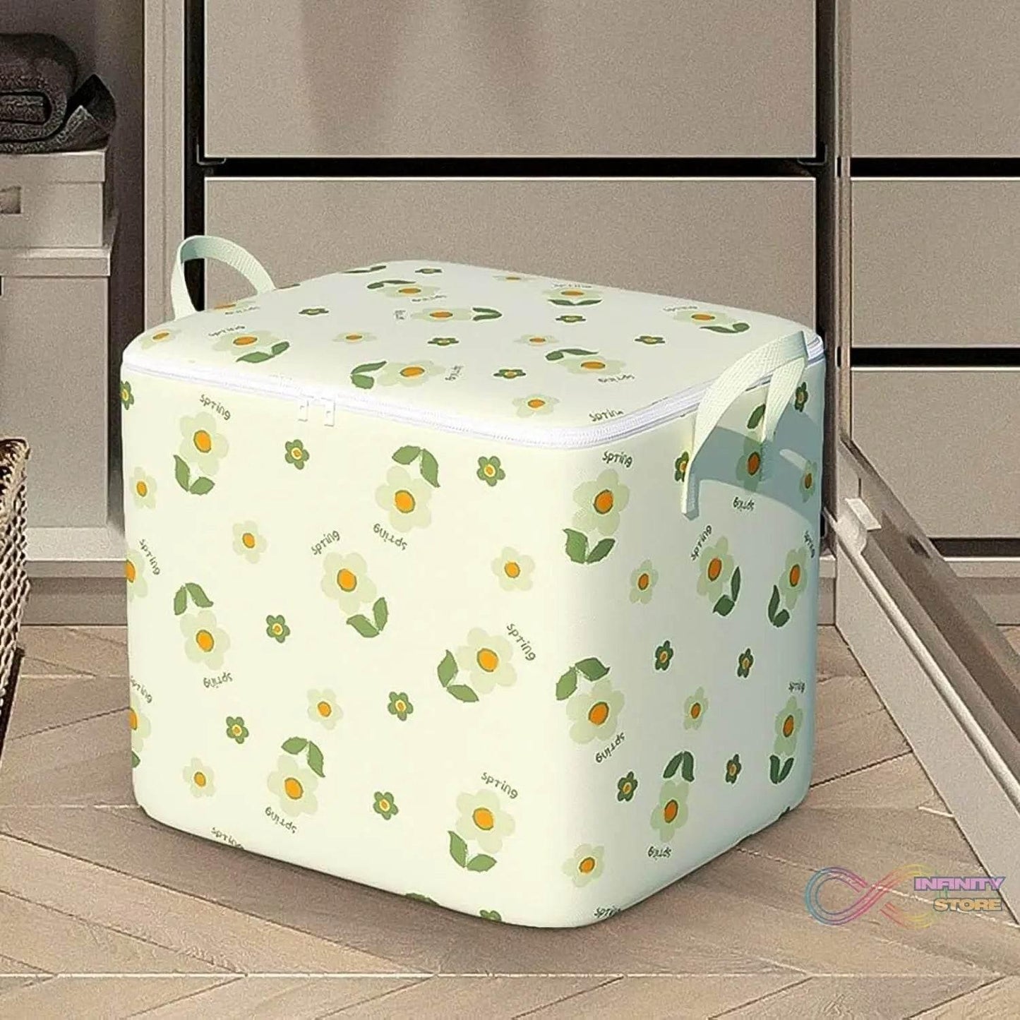 Foldable Clothes Storage Comforter Organizer Storage (140 L) - infinityexculsivestore.com