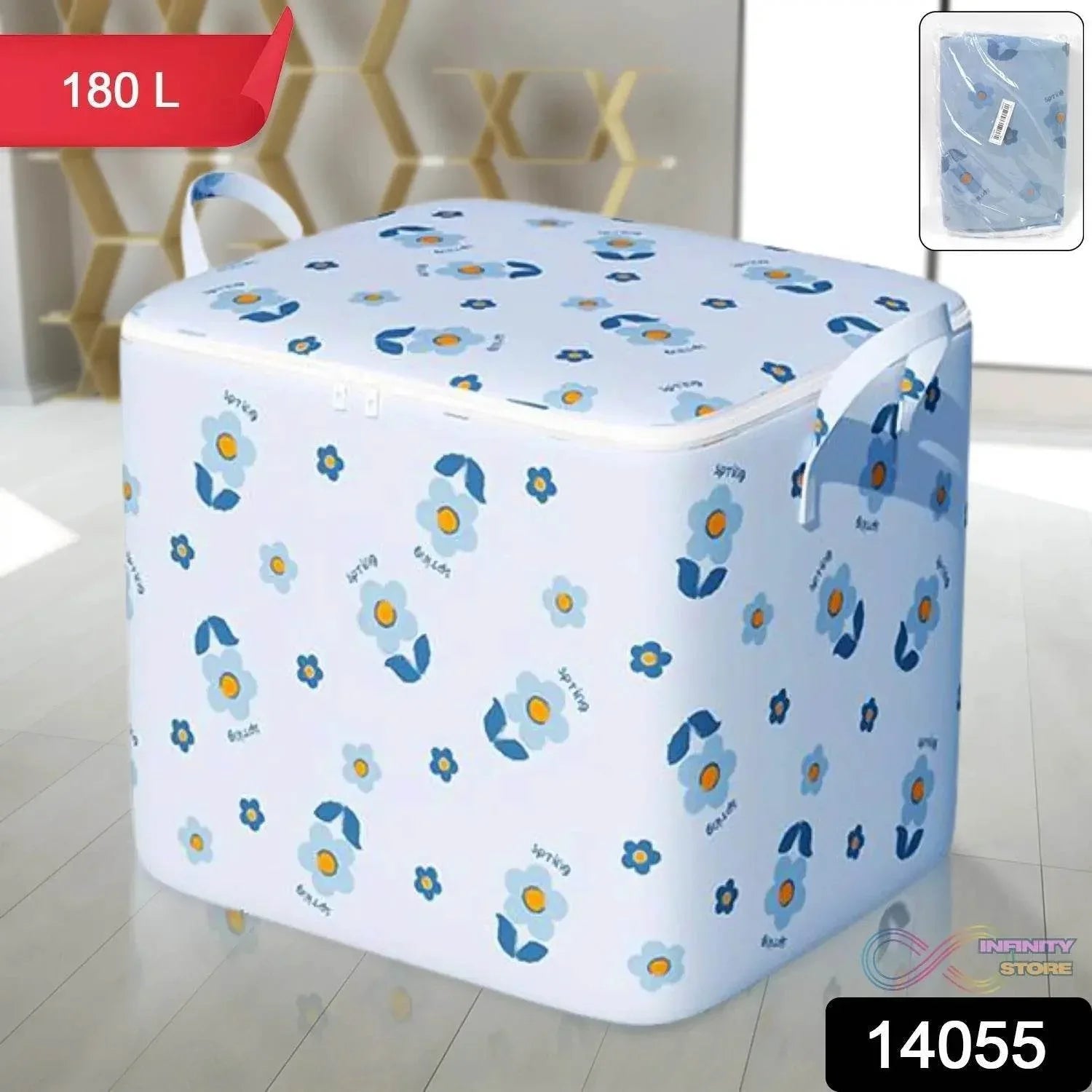 Foldable Clothes Storage Comforter Organizer Storage (180 L) - infinityexculsivestore.com