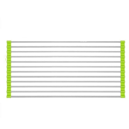 Foldable Drain Rack Kitchen Sink Roll up Dish Drying Rack Portable Dish Rack - infinityexculsivestore.com