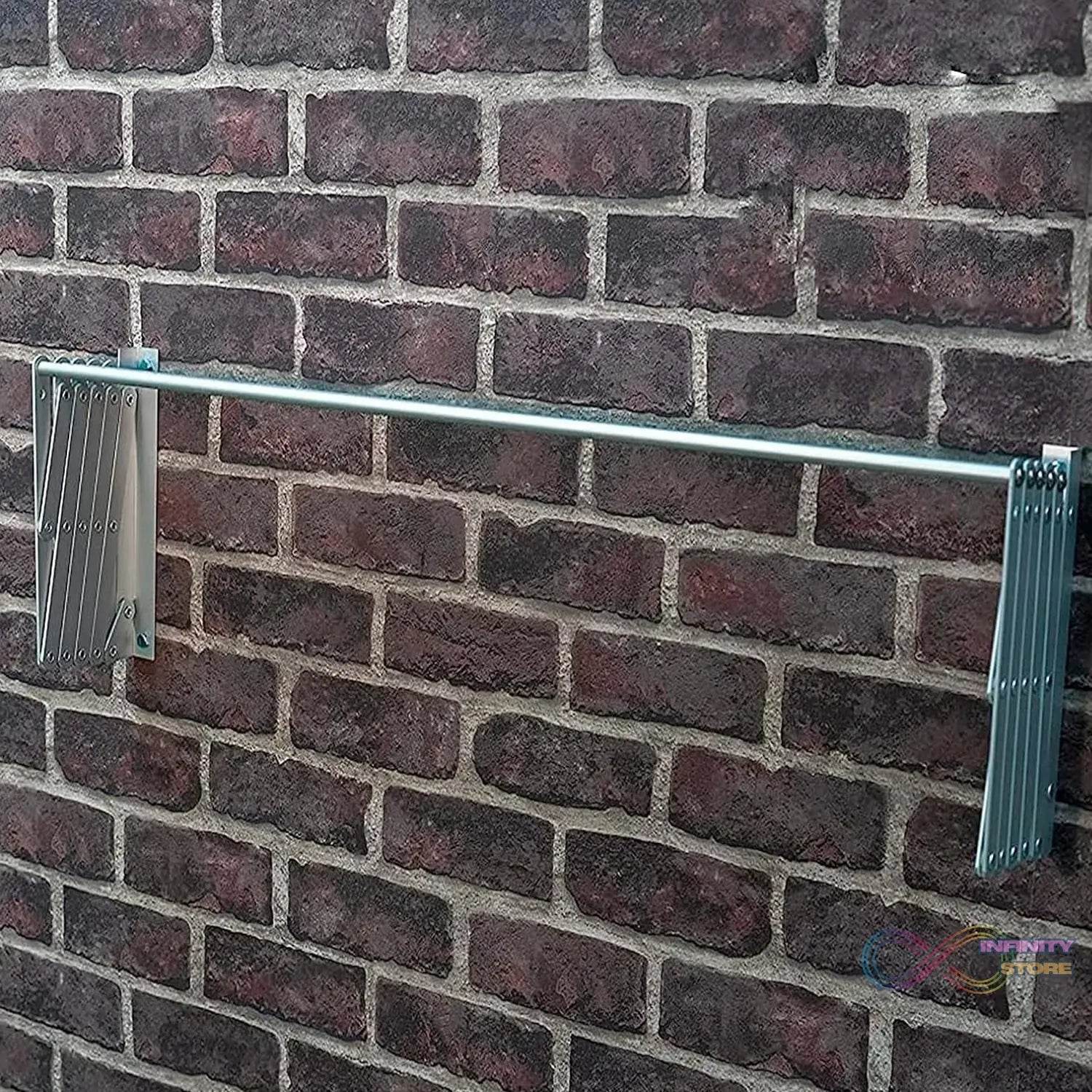 Foldable Extendable Drying Rack | Suitable for Hanging All Types of Clothes | Ideal for Interior and Exterior, Made of High Resistance Aluminum for Bathroom Indoor Outdoor - infinityexculsivestore.com