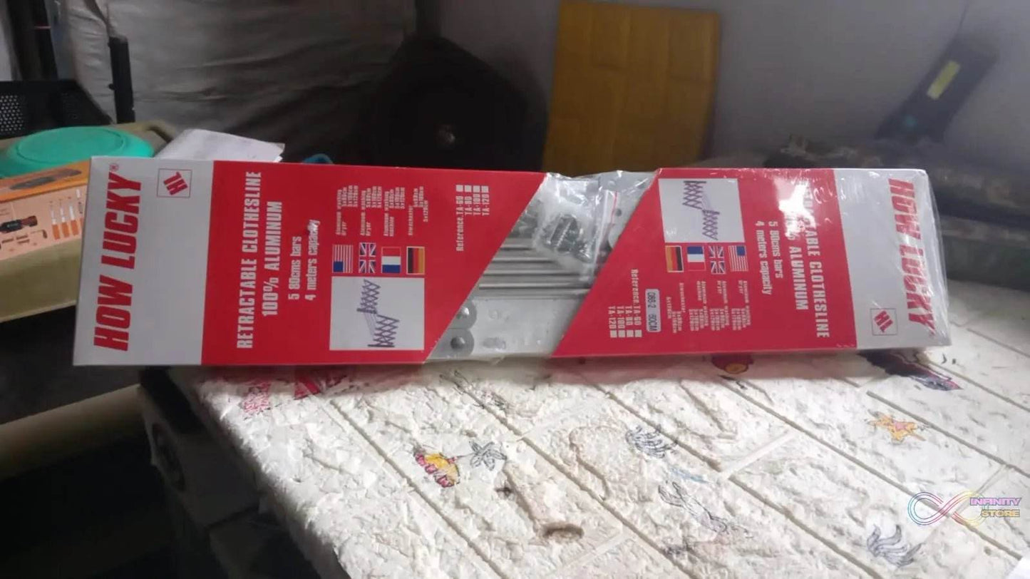 Foldable Extendable Drying Rack | Suitable for Hanging All Types of Clothes | Ideal for Interior and Exterior, Made of High Resistance Aluminum for Bathroom Indoor Outdoor - infinityexculsivestore.com