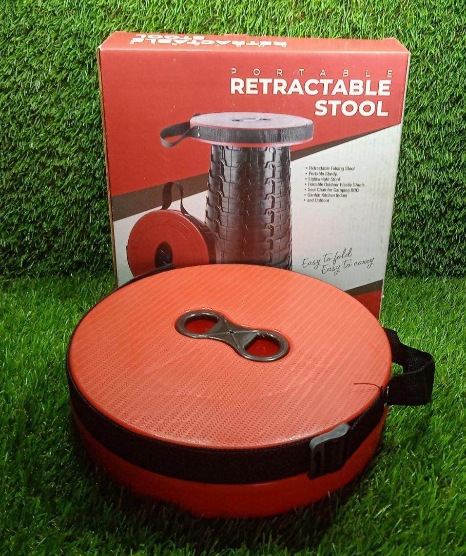 Foldable Height Adjusting Stool Space Saving Telescopic Stool (Mix Color) - infinityexculsivestore.com