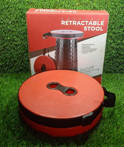 Foldable Height Adjusting Stool Space Saving Telescopic Stool (Mix Color) - infinityexculsivestore.com