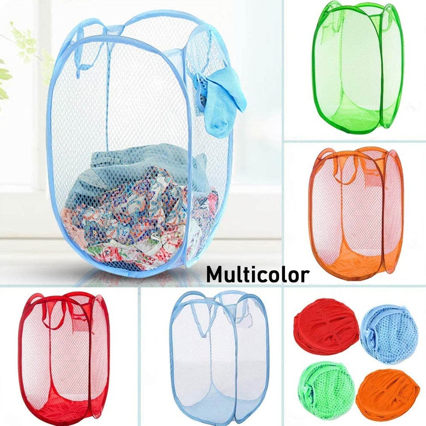 Foldable Laundry Basket ,Storage Box ,Multipurpose Basket - infinityexculsivestore.com