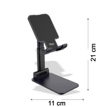 Foldable Mobile Stand with Angle Adjustable Desktop Table Mobile Holder - infinityexculsivestore.com