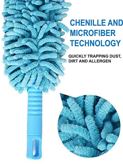 Foldable Multipurpose Microfiber Fan Cleaning Duster for Quick and Easy Cleaning - infinityexculsivestore.com