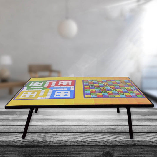 Foldable Multipurpose Mix Design Games Table Board || Bed Study Table (48 Γ 28 Cm / 1 Pc)Β Β  - infinityexculsivestore.com