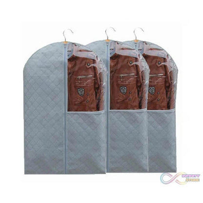 Foldable Non Woven Men's Coat Blazer Suit Cover men's coat blazer cover fold over breathable garment bag suit cover. - infinityexculsivestore.com