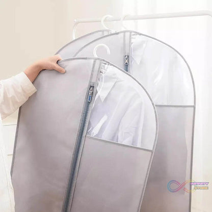 Foldable Non Woven Men's Coat Blazer Suit Cover men's coat blazer cover fold over breathable garment bag suit cover. - infinityexculsivestore.com