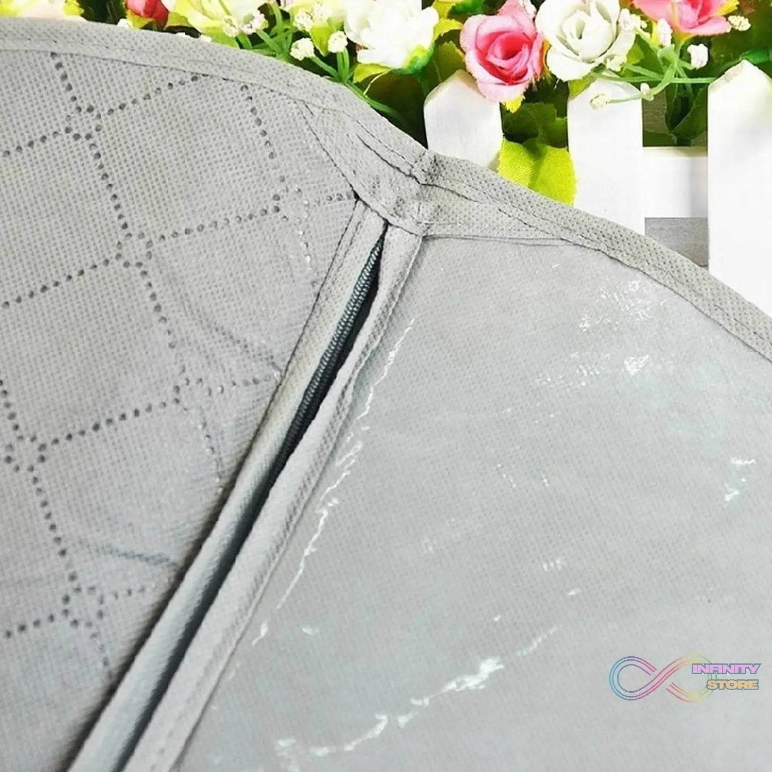 Foldable Non Woven Men's Coat Blazer Suit Cover men's coat blazer cover fold over breathable garment bag suit cover. - infinityexculsivestore.com