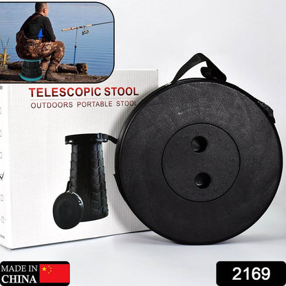 Foldable Retractable Height Adjusting Stool Space Saving Telescopic Stool for Fishing Hiking Stool for Adults and Kids. - infinityexculsivestore.com