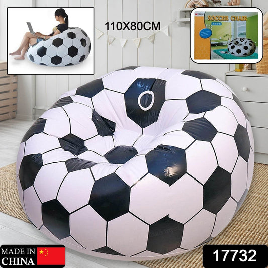 Foldable Sofa, Cartoon Style Inflatable Folding Chair, Ball Chair, Inflatable Sofa for Adults, Kids size (110cm x 80cm) - infinityexculsivestore.com