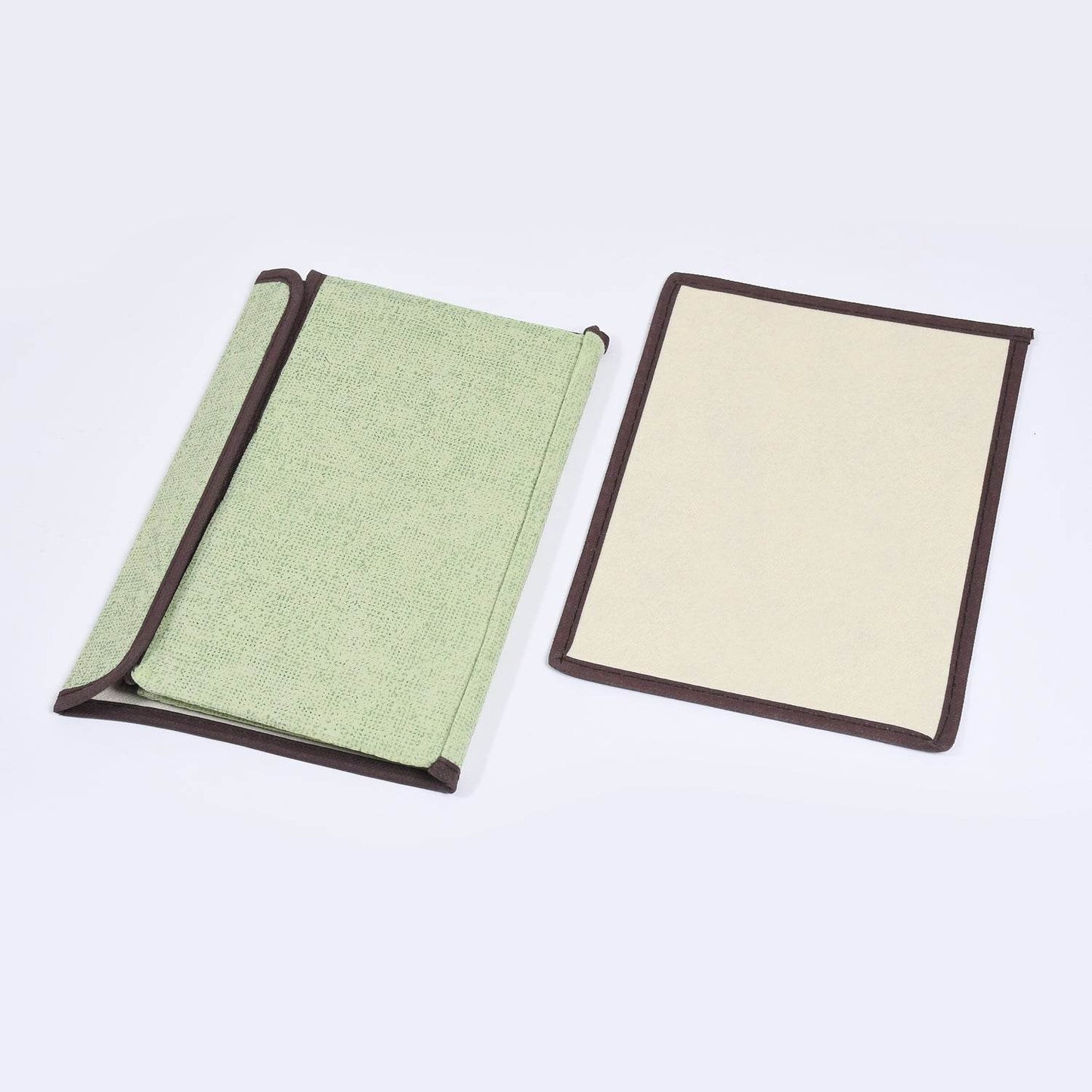 Foldable Storage Box with Lid and Handles, Cotton and Linen Storage Bins and Baskets Organizer for Nursery, Closet, Bedroom, Home - infinityexculsivestore.com