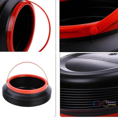 Foldable Storage Bucket, Water Container & Dustbin Multiuse Bucket For Home, Car & Kitchen Use Bucket - infinityexculsivestore.com